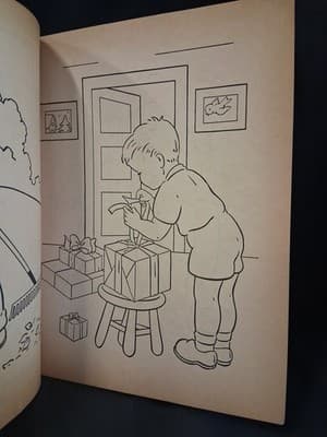 Vintage 1950s Vacation Fun Coloring Book - Rare - Unused, Saalfield - Thumbnail 7