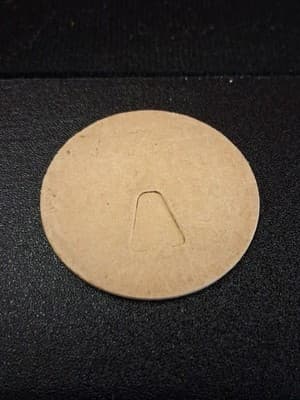 Vintage milk bottle cap C. B. Shumway Raw Milk Lic #24 Amherst Massachusetts - Thumbnail 2