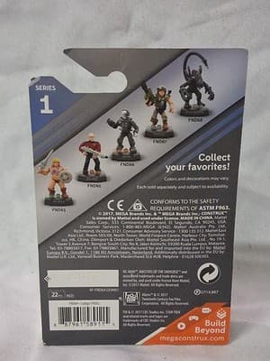 MEGA CONSTRUX HEROES - SERIES 1 (2017)FND64 - MOTU - SKELETOR NEW #63 - Thumbnail 3