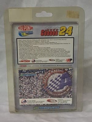JEFF GORDON 2000 NASCAR 2000 SILVER DUPONT 1/64 ACTION DIECAST CAR 1/50,040 - Thumbnail 3