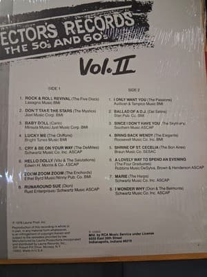 Collectors Records of the 50's and 60's (Volume 2) Sealed - Thumbnail 3