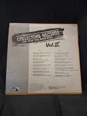 Collectors Records of the 50's and 60's (Volume 2) Sealed - Thumbnail 2