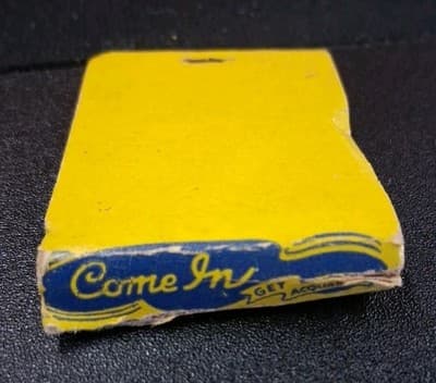 1950’s Douglas Pinup Girl Matchbook Come And See Us! - Thumbnail 2
