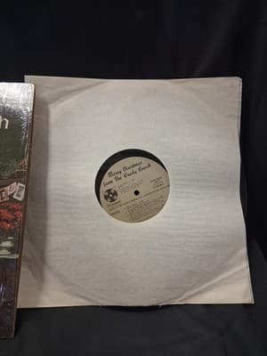 MERRY CHRISTMAS FROM THE BRADY BUNCH - Open With Plastic 70's VINYL LP Paramount - Thumbnail 5