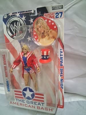 New 2004 Jakks Pacific WWE The Great American Bash Torrie Wilson Action Figure - Thumbnail 3