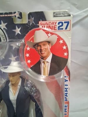 2004 Jakks WWE The Great American Bash JOHN BRADSHAW LAYFIELD action figure NEW - Thumbnail 2