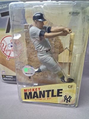 Mickey Mantle McFarlane Cooperstown Collection Series 3 New York Yankees - Thumbnail 2