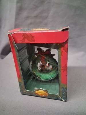 Christmas Traditions - ORNAMENT: REINDEER PLAYING BILLARD W/BOX - Thumbnail 2