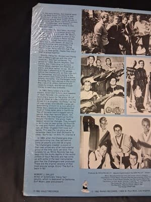 THE CHALLENGERS ** The Best Of The Challengers ** 1982 USA LP Sealed - Thumbnail 5