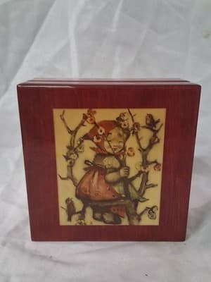Hummel Wooden Music Box