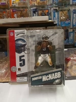 Donovan McNabb Eagles Action Figure Black Jersey Variant McFarlane Series 12 NFL