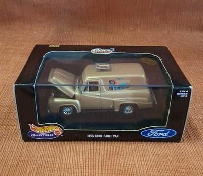 Hot Wheels Diecast Metal 1955 Ford Panel Van Joe's Speed Shop Cool Classics C95