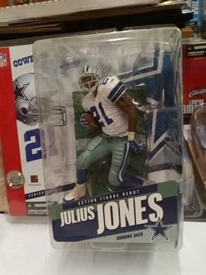 2005 McFarlane Series 11 Julius Jones NFL Dallas Cowboys Debut Action Figure - Thumbnail 2