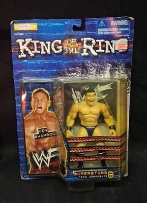 NIP 1999 Jakks 84605 WWF Ken Shamrock King of Ring Superstars 8 Wrestling Figure