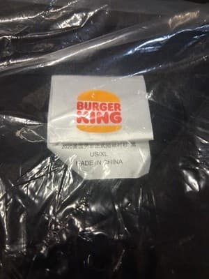 Burger King Male Manager Uniform Shirt Short Sleeve Employee - Size XL NEW - Thumbnail 4