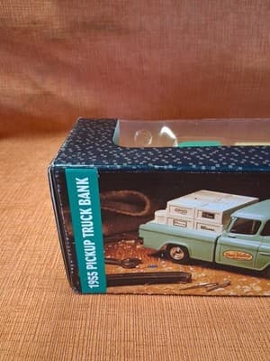 Vintage UnOpened Die-Cast ERTL 1955 GM Pickup Truck Bank True Value 1/25 Scale - Thumbnail 6