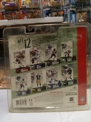 Donovan McNabb Eagles Action Figure Black Jersey Variant McFarlane Series 12 NFL - Thumbnail 3