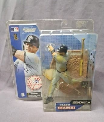McFarlane Toys MLB Series 3 Jason Giambi Figure New York Yankees 2002
