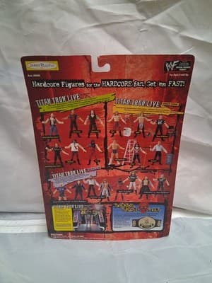 *RARE* Vintage NIB 1999 WWF Mankind Mick Foley Wrestling Figure Jakks Raw Heat - Thumbnail 6
