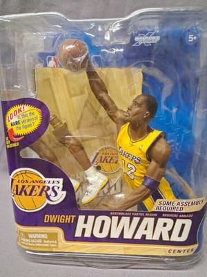NBA MCFARLANE SERIES 22 LOS ANGELES LAKERS DWIGHT HOWARD ACTION FIGURE - Thumbnail 2