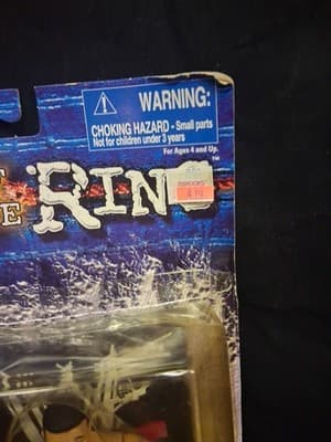 NIP 1999 Jakks 84605 WWF Ken Shamrock King of Ring Superstars 8 Wrestling Figure - Thumbnail 4