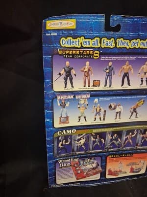 NIP 1999 Jakks 84605 WWF Ken Shamrock King of Ring Superstars 8 Wrestling Figure - Thumbnail 7