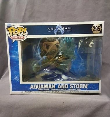 Funko Pop! Rides Deluxe: DC Universe - Aquaman and Storm #295