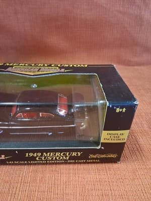 American Muscle 1949 MERCURY CUSTOM -ERTL Collectibles- 1/43 Die Cast Black LE - Thumbnail 2