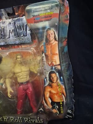 Edge & Chris Jericho WWE Wrestling's Most Wanted Rock N Roll Rivals Figure Set - Thumbnail 4