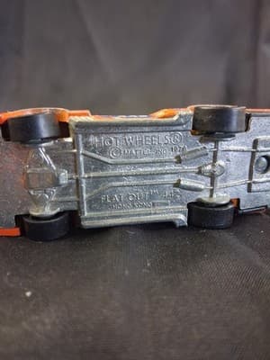Vtg Hot Wheels 1978 Oldsmobile Flat Out 442 Orange Hong Kong - Thumbnail 5