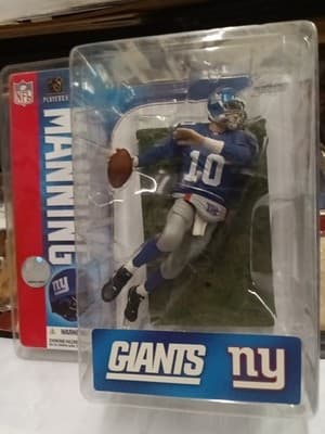 McFarlane NFL Series 13 Eli Manning #10 New York Giants Sportspicks 2006 New - Thumbnail 2