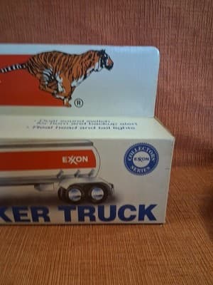 Exxon Tanker Toy Truck "Rely on the Tiger" Head/Tail Lights light up - Horn, etc - Thumbnail 3