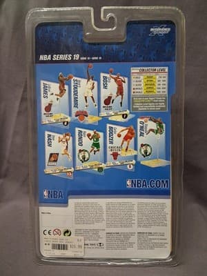 McFarlane Chris Bosh NBA Series 19 Miami Heat 2011 Red Jersey Action Figure - Thumbnail 2