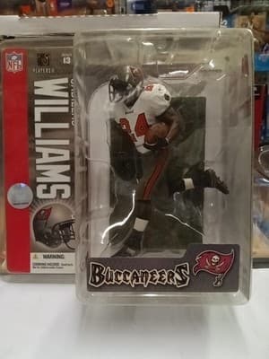 2006 McFarlane NFL Series 13 Cadillac Williams Football Action Figure. - Thumbnail 2