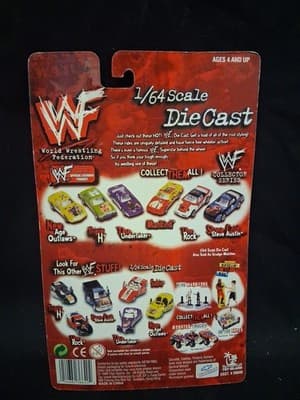 WWF THE UNDERTAKER Radical Rides Collector Series DIECAST CAR 1999 Toy Island - Thumbnail 3
