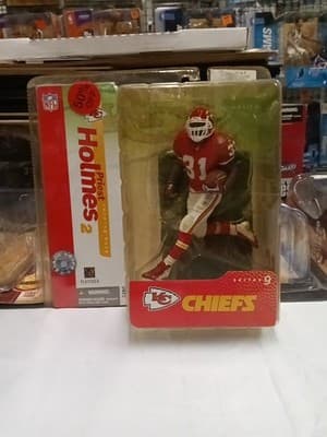 McFarlane Kansas City Chiefs Priest Holmes 2 Series 9 NIB Good Condition 2004