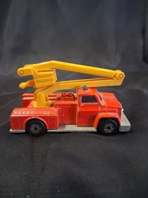 Vtg 1977 Matchbox Lesney Superfast No. 13 Snorkel Fire Engine Extending Ladder - Thumbnail 7