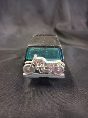 Hot Wheels Ford Bronco 4-Wheeler 1980 Blackwall Black Hong Kong Vintage - Thumbnail 5