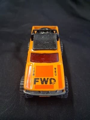 Matchbox Open Back Truck - Orange - #24 - 1983 - Bilstein - BF Goodrich Toyota - Thumbnail 3
