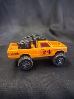 Matchbox Open Back Truck - Orange - #24 - 1983 - Bilstein - BF Goodrich Toyota - Thumbnail 7