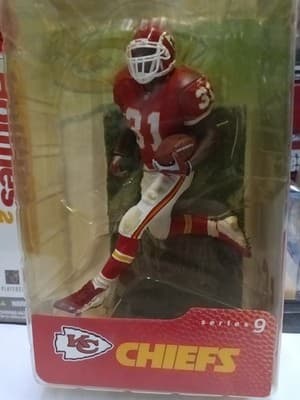 McFarlane Kansas City Chiefs Priest Holmes 2 Series 9 NIB Good Condition 2004 - Thumbnail 2