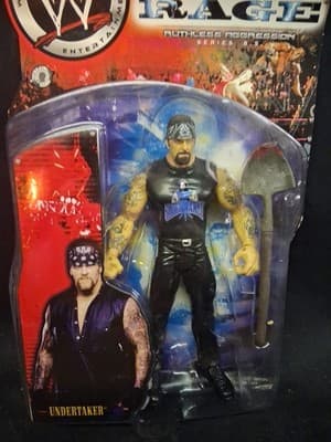Wwe Wwf Undertaker Ruthless Aggression Ring Rage Series 8.5 MOC - Thumbnail 2