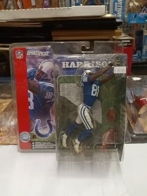 Mcfarlane Marvin Harrison Indianapolis Colts Blue Shirt Series 2
