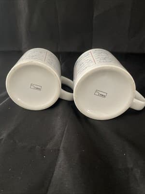 2 Vintage Presidents of The United States Coffee Mug Ends with Bill Clinton - Thumbnail 4