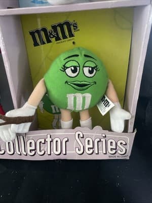 M&m Collector Series Plush Set In Display/Shadow Box New - Thumbnail 6