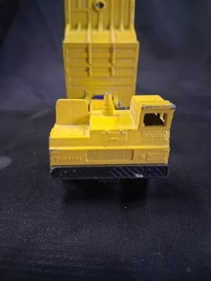 1976 LESNEY - Matchbox - No.58 FAUN DUMP TRUCK - Yellow - Made In England - Thumbnail 6