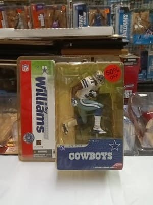 Mcfarlane NFL Dallas Cowboys Roy Williams White Jersey variant series 10 New