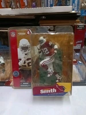 McFarlane Emmitt Smith #22 Figure Arizona Cardinals Football NFL Series 6
