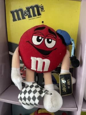 M&m Collector Series Plush Set In Display/Shadow Box New - Thumbnail 3