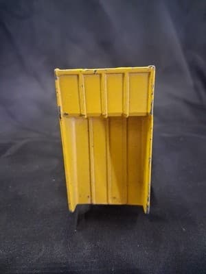 1976 LESNEY - Matchbox - No.58 FAUN DUMP TRUCK - Yellow - Made In England - Thumbnail 3